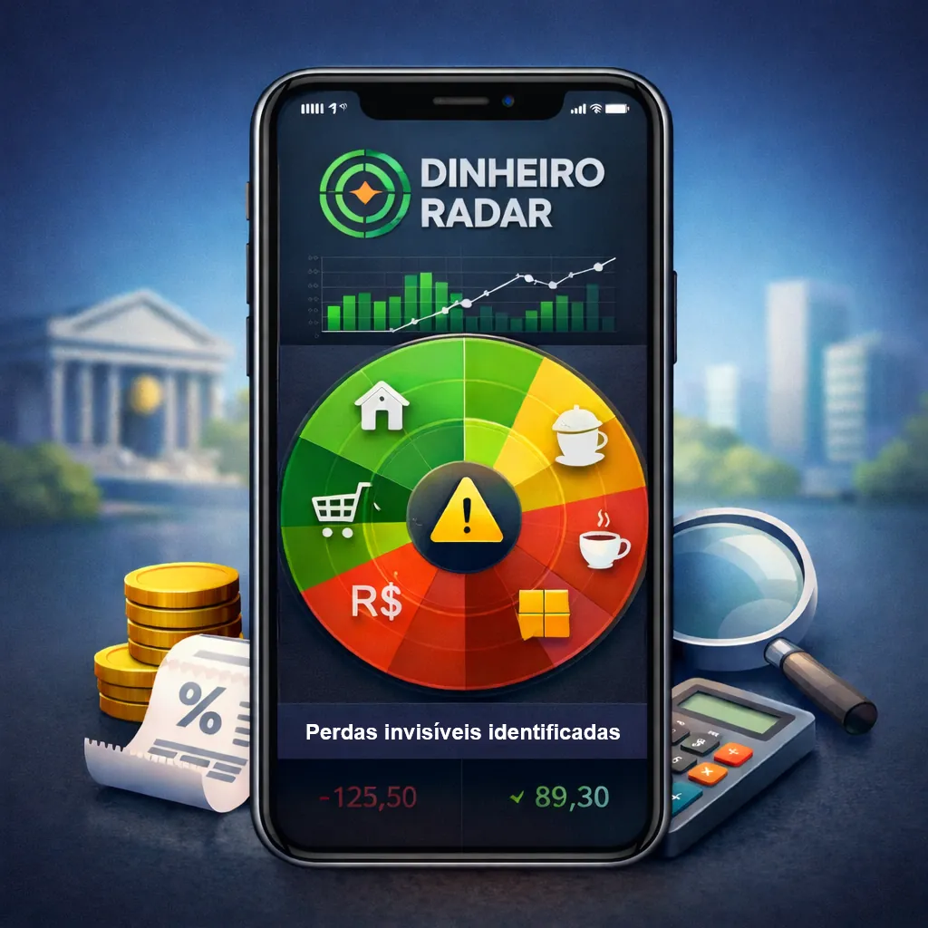 Radar financeiro mobile